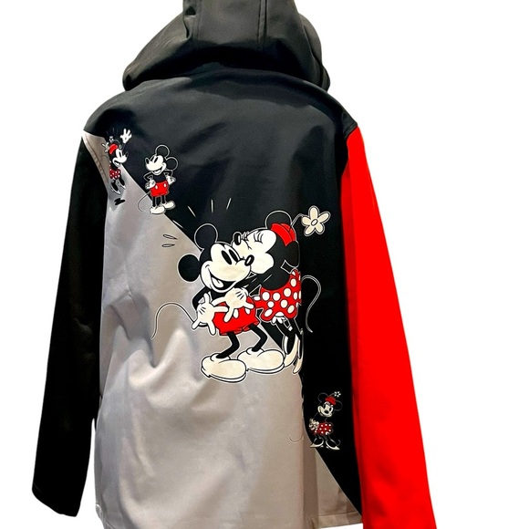 Disney Bradford Exchange Mickey & Minnie Mouse Jacket Sz Small Detachable Hood. - Picture 6 of 12